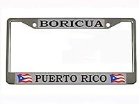 Generic Boricua Puerto RICO Chrome 