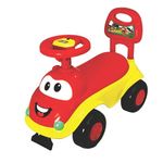 Kids First Step Magic Ride on & Car for Kids with Music Horn | Push Car for Baby with Backrest | Ride on for Kids 1 to 3 Years (Red)