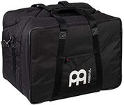 Meinl Percussion Professional Large Cajon Box Drum Bag — Heavy-Duty Fabric, Adjustable Shoulder Strap and Carrying Grip, 2-Year Warranty, Black, (MCJB-L)