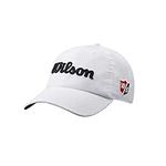 Wilson Boy's Pro Tour Baseball Cap, White/ Black, One Size UK