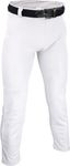 Sports Unlimited Youth Baseball Pants - Fake Fly w/Belt Loops - White - L