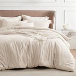 Bedsure Beige Duvet Cover Full Size