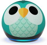 Amazon Echo Dot Kids (newest model), Designed for kids, with parental controls, Includes 1 Year of Amazon Kids+, Owl