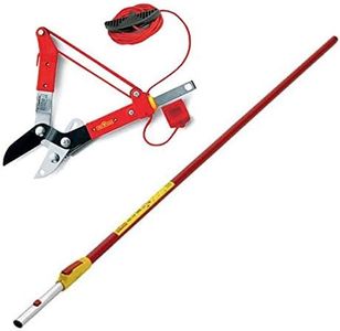 Wolf Garten Telescopic Handle 220cm 400cm ZMV4 Multi Change & RCM Loppers Shears