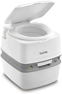 Thetford Porta Potti 365 Portable Toilet (for RV, Marine, Camping, Vans, Trucks, Healthcare) 92820, White