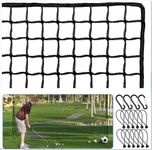 Amazgolf Golf Net,10x15Ft Golf Practice Net,Sports Practice Barrier Net, Heavy Duty Ball Netting Golf Hitting Net, DIY Ball Net,Baseball Net Hockey Net and Chipping Net