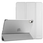 ProCase for iPad 10th Generation Case 2022 10.9 Inch, iPad Cover 10th Generation iPad 10.9 Case, iPad 10 Gen Case for iPad A2696 A2757 A2777 -Silver