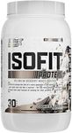 Nutrex Research IsoFit Cookies & Cream Whey Isolate Protein Powder 100% Whey Protein Isolate | Muscle Recovery, Naturally High EAAs | Fast Absorbing, Easy Digestion | (Cookies & Cream, 30 Servings)