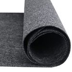 HBU Speaker Box Carpet Wear Resisting Carpet Liner Dust Proof Non Slip & Light Weight for Car Trunk Speaker Cabinet (40inchx78inch, Grey)