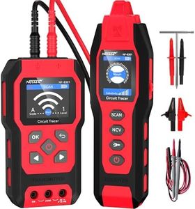 NOYAFA NF-8301 Circuit Tracer - Underground Circuit Breaker Finder & Digital Multimeter, 8 Level Sensitivity Adjustment, Rechargeable Wire Tracer for Fuses, Irrigation, Wall Wires