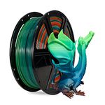 Flashforge PLA Filament 1.75mm, 3D Printer Filaments 1kg Spool-Dimensional Accuracy +/- 0.02mm, Environmental Friendliness, no Smoke and no Odor (Rainbow)