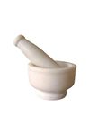 EAKDANT PRODUCT® Green Mable Mortar & Pestle,Ayurvedic Medicine Crusher,Spice Mixer, Okhli & Musal for Kitchen 4 inch