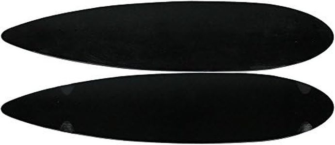 Moose Longboard 9" x 43" Pintail Deck Black