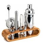 10 Pcs Cocktail Shaker Set with Bam