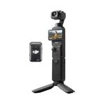 DJI Osmo Pocket 3 Creator Combo, Vlogging Camera with 1'' CMOS & 4K/120fps Video, 3-Axis Stabilization, Face/Object Tracking, Fast Focusing, Mic Included for Clear Sound, Small Camera for Photography