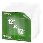 EasBriight 10-Pack of 12"×12"×0.04"