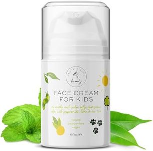 Gentle Face Cream Moisturizer for Kids and Preteens – Nourishing and Calming for All Skin Types – Natural ingredients - Hyaluronic Acid and Vitamin E - Face Cream for Kids and Teens - Made in UK