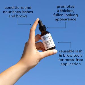 Sky Organics Organic Castor Oil Lash Serum – Hexane-Free, 100% Pure, 30ml