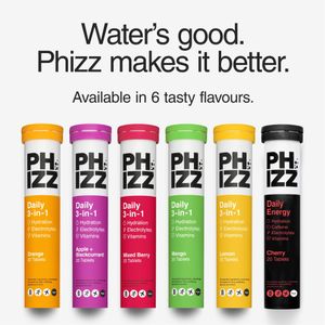 Phizz Electrolyte Multivitamin Tablets – Hydration & Vitamin Supplement