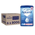 Aptamil Hungry Baby Milk Powder Formula, from Birth, 800g (Pack of 6)