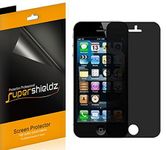 [2 Pack] Supershieldz- Privacy Anti-Spy Screen Protector Shield for iPhone SE/iPhone 5S / iPhone 5 / iPhone 5C + Lifetime Replacements Warranty - Retail Packaging