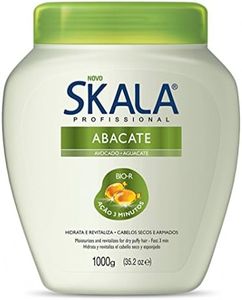 SKALA Brazilian Hair Treatment Cream Avocado 35oz | Creme de Tratamento Abacate 1kg