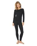 DANISH ENDURANCE Women's Merino Baselayer Set Black