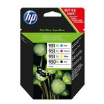 Hewlett Packard HP No. 950XL/951XL Inkjet Cartridge Combo Multi Pack CMYK Ref C2P43AE Pack 4 113909