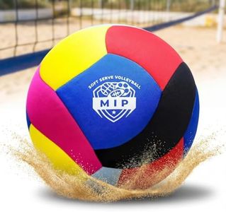 MIP Silent Indoor Volleyball – Soft Padded Ball for Kids & Toddlers | No Sting, Real Bounce, Quiet Play | CPC Certified | Safe for Apartments, Carpets & Furniture | Ages 3 and Up
