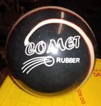 5 Pin Bowling Balls (Set of 2) Comet 4 3/4" 3lbs 6oz Black with White and Red