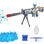 Toyshine 103cm Dual Mode Electric Rechargeable Automatic Blaster Gun Toy with 1000 Gelly Balls Pack Long Range Target Shooting Game Toy for Kids