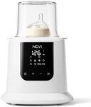 NCVI Baby Milk Warmer 3 Mins Fast Heating 8 in 1 Functions, Infant Breast Milk Bag Warmer with Timer and Precise Temperature for All Size Materials Bottles, Milk Freezer Bags and Pacifier Sterilize