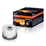 OSRAM LEDguardian ROAD FLARE señal V16 emergency light for cars, breakdown light, car emergency beacon, round safety warning light for vehicles and motorcycles