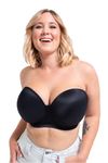 Curvy Kate Women's Smoothie Molded Bra, Black, FF UK