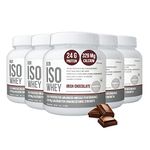 BON ISO WHEY 100% Protein Isolate, Irish Chocolate (Pack Of 5) | 5 Kg, 165 Servings | 24G Protein, 329Mg Calcium, 5.5G Bcaa For All Gender | Athletes, Sports, Fitness Enthusiasts