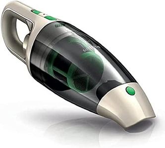 Philips Aspirateur à Main MiniVac, Batterie 10,8 V (Lithium), cyclonique sans Sac, suceur Plat et Brosse, Eco, Blanc/Vert (FC6148/01)