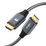 Twozoh 4K HDMI Cable 3M, High Speed 18Gbps HDMI 2.0 Cable, Braided HDMI to HDMI Lead Compatible with PS5, PS3, PS4, PC, Projector, HDTV, Xbox