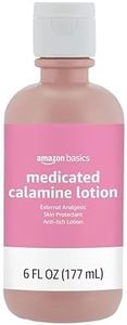 Amazon Basics Medicated Calamine Anti-Itch Lotion, Analgesic Skin Protectant, 6 Fluid Ounce, 1-Pack (Previously Solimo) (New Formula)