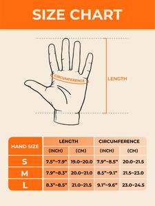 ORORO Heated Glove Liners, Black, Medium – Rechargeable Thermal Gloves
