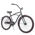 Huffy Cruiser Bike Mens, Fairmont 26 inch, Matte Gray