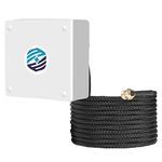 MASWELL GPS Antenna Screw and 3M Adhesive Mount SMA Male GNSS Antenna GPS GLONASS BEIDOU GAILEO L1 Band 1561-1602MHz IP67 Waterproof UV stabilized Nylon overbraids Cable