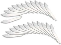 Outdoor Edge 3.5" RazorSafe Replacement Sharp-Point Knife Blades, 24 Piece Value Pack