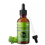 Organic Oregano Oil 30ml - 80% Plus Carvacrol, Mediterranean Wild Oregano Oil, Steam-Distilled Essential Oil, Oil Oregano, GMP Certified - Made in UK by Naturesupplies