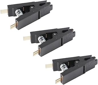 EC Buying 3Pcs SOIC8 SOP8 Test Clip SOP8 Detachable Chip Test Flash Clamp Wide and Narrow Body Flash Chip Black Programmer Testing Clip Without Cable