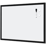 Amazon Basics Magnetic Framed Dry Erase White Board, 23 x 35 Inch