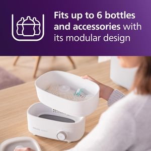 Philips Avent Baby Bottle Steriliser – Steam Sterilizer for Infants