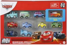 Mattel Disney and Pixar Cars Mini Racers 10 Pack of Collectible Toy Vehicles for Kids & Collectors Ages 3 Years Old & Up, GKG08