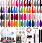 MEFA Gel Nail Polish Kit with UV Li