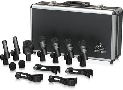 Behringer BC1200 Professional 7-Piece Drum Microphone Set for Studio and Live Applications