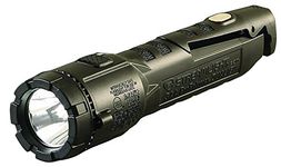 Streamlight 68783 Dualie 3AA 245-Lumen Intrinsically Safe Dual Beam LED Flashlight with Magnetic Clip and 3 "AA" Alkaline Batteries, Black – Box Packaged